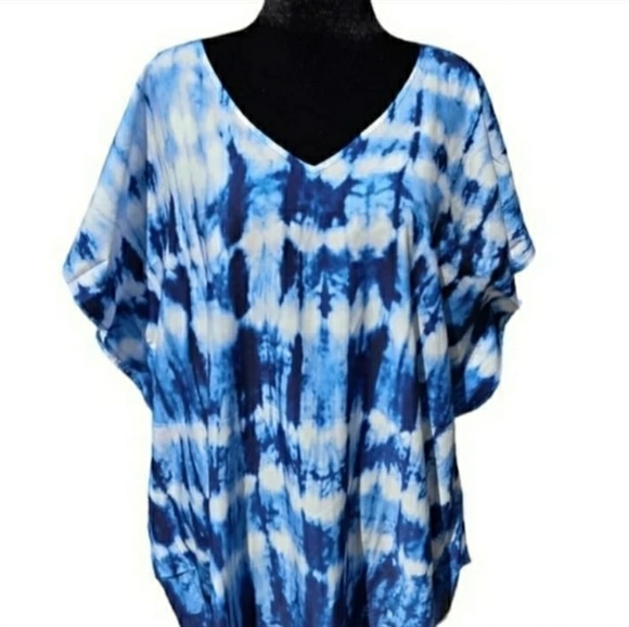 Caftan Dress Tie Dye Maxi NEW π Last one π€ - Picture 3 of 8